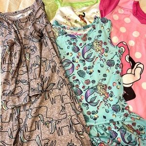 Toddler girls night gowns